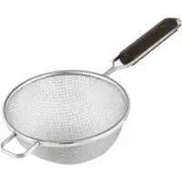 Paderno Sieb Doppeltes Gitter Black 16 cm