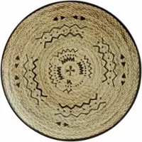 Arthur Krupp Essteller Porcelain Tribal Mood Decor D 28 cm