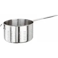 Paderno Zylindrisches Satin Steel Sieb 22 cm