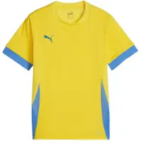 Puma Teamgoal Matchday Jersey jr faster yellow-electric blue lemonade (17) 164