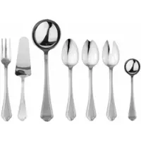 Mepra Salatbesteck Sole Silber (7-teilig)