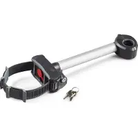 Uebler Abstandshalter 2.Fahrrad Abnehmb.F.2Er Träger schwarz,silber