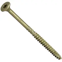 Essve 6,0X80 spånpladeskrue undersaenket TX30 CorrSeal - (100 stk.)