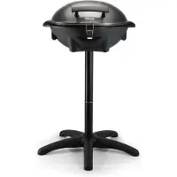 Tristar BQ-2816 Barbecue Elektro-Tischgrill, 2200 W, Grill, Elektro, Kessel, Rost, Schwarz