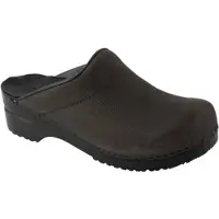 Sanita Medizinischer Clog Original Karl Textured Oil Schwarz-Schuhgröße 43