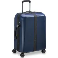 Delsey PROMENADE HARD 2.0, Karre, Harte Schale, Blau, Navy blue, Medium, 4 Rad/Räder