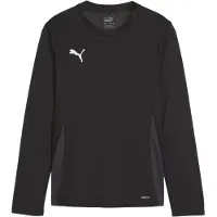 Puma Teamgoal LS Jersey Jr black-white-flat dark gray (03) 128