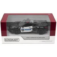 KINSMART KINS Die-cast model 2021 Corvette (Police), 1:36