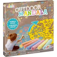 Creative Craft Group - Outdoor Mandala - 6 pcs chalk (610002)