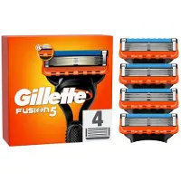 Gillette Fusion5 Ersatzrasierklingen, 4 Stück