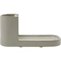 Meraki - Ordnungssystem für Spülmittel und Spülbürste, MKDatura - Shellish grey - l: 26 cm, w: 10.5 cm, h: 12.5 cm