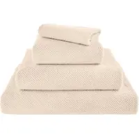 Abyss & Habidecor Waschlappen Twill Ecru (17 x 22 cm)