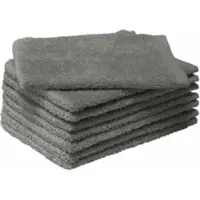 MOODIT Waschlappen Troy Grey (Set von 8 Stück)