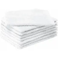 MOODIT Waschlappen Troy White (Set von 8 Stück)