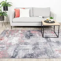 FRAAI Moderner Teppich - Strength Rot Rosa 160x230 cm