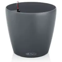 Lechuza 'Classico Color ECO 18', grau, ca. Ø 19 x H 17 cm