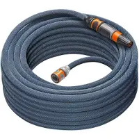 Gardena Liano, 25 m, Über Boden, Schwarz, Grau, Polyvinylchlorid (PVC), Textil, 35 bar, 1,3 cm