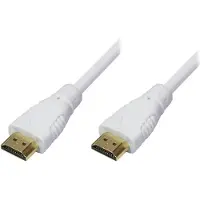 Techly HDMI cable A M/M high speed 10m white