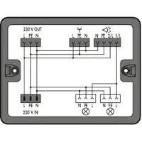 Wago 899-631/180-000 Verteilerbox,Bewegungs-/Präsenzmelder,1 Eingang,schwarz 899631180000