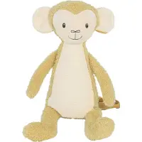 Happy horse Kuscheltier Affe Mano 28cm - Gelb - Nachhaltiges Babyspielzeug