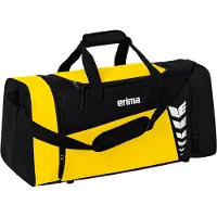 Erima Six Wings Sporttasche Gelb/Schwarz