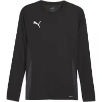Puma Herren Langarm Shirt teamGOAL LS Jersey 705750-03 M - Black-White - M