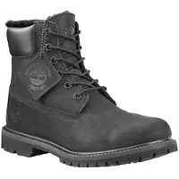 Timberland 6 Inch Lace UP Waterproof Boot black 8 Wide Fit