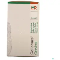 Lohmann & Rauscher Cellacare Cervical Classic Cervicalstütze, schwarz/grün 33571 , Größe 1, Halsumfang: 28-34 cm / Kinnhöhe: 9 cm