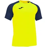 Joma Academy Iv Kurzarm-t-shirt Gelb,Schwarz 12-14 Years Junge Gelb,Schwarz 12-14 Years