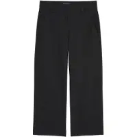 Marc O'Polo Hose weit aus Interlock-Jersey mit verkürztem Bein