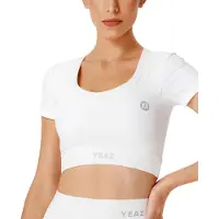 Yeaz CLUB LEVEL SET Short Top Leggings S (White)