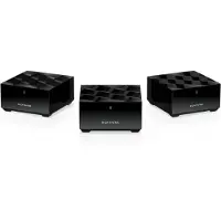 Netgear Nighthawk, Schwarz, Intern, Mesh-System, 300 m², Dual-Band (2,4 GHz/5 GHz), Wi-Fi 6 (802.11ax)