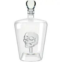 Balvi Whiskey-Karaffe Poison1 Liter 24 x 13 cm Glas transparent