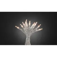Konstsmide - LED Minilichterkette, "One String", 100 warm weiße Dioden, 230V, Innen, transparentes Kabel ; 6304-123