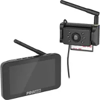 Prouser Rückfahrkamera "Rückfahr-Kamerasystem kabellos 5" Monitor" Full HD