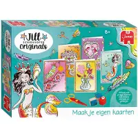 Jumbo Maak je eigen kaarten - Jill, Stempel-Set für Kinder, 8 Jahr(e), Mehrfarbig