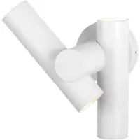 V-TAC VT-1186 Bidirektionale LED-Wandleuchte 2x3W verstellbar 4000K Weißes Gehäuse IP44 - 23050