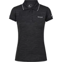 Regatta Remex Ii Kurzarm-t-shirt Schwarz 12 Frau Schwarz 12