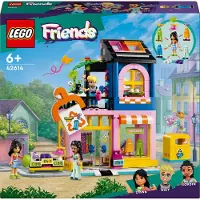 LEGO Friends Vintage-Modegeschäft, Bausatz für Kinder mit Spielzeug-Laden, Figuren und Katze, Modell für Rollenspiele zur sozial-emotionale Entwicklung, Geschenk für 6-jährige Mädchen und Jungen 42614