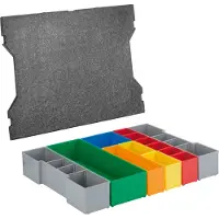 Bosch Boxen für Kleinteileaufbewahrung L-BOXX 102 inset box Set 13-tlg.