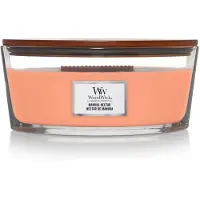 Woodwick Manuka-Nektar-Duftkerze mit Holzdocht (Hearthwick), 16 oz