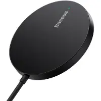 Baseus CCJJ040001, Drinnen, USB, Kabelloses Aufladen, Schwarz