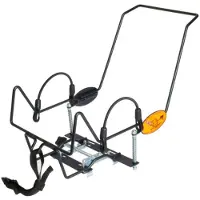 Steco Babysitz-Fahrradträger Baby-Mee, faltbar, 10 kg Traglast, Gepäckträgermontage