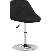 vidaXL Barhocker Schwarz Kunstleder