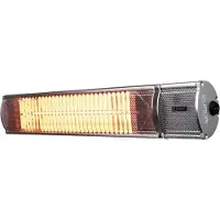 Eurom Terrassenheizung "Golden 1800 Comfort RC" 1800 W Silber 333886