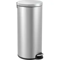 EKO - Serene Treteimer 30 Liter - Stainless steel Plastic - Matt Edelstahl