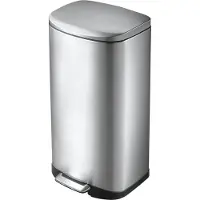 EKO - Della Treteimer 35 Liter - Stainless steel Plastic - Matt Edelstahl