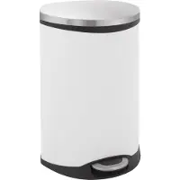EKO Treteimer EKO Shell Weiß 50L
