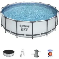 Bestway Rahmenpool 457x122 cm 9-in-1-Set 56438