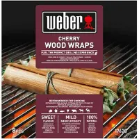Weber Räuchermäntel Kirschholz für Fisch 8 Stück 215x215mm Modell 17628